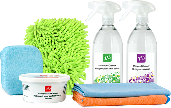 Zu cleaning products.